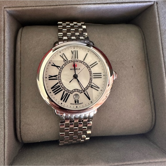 Michele Jewelry - Michele Watch Ser16 S WD (2017) Chrome